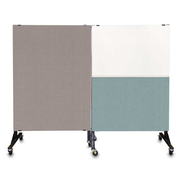 Sliding Door Indoor Enclosed Corkboard, 4